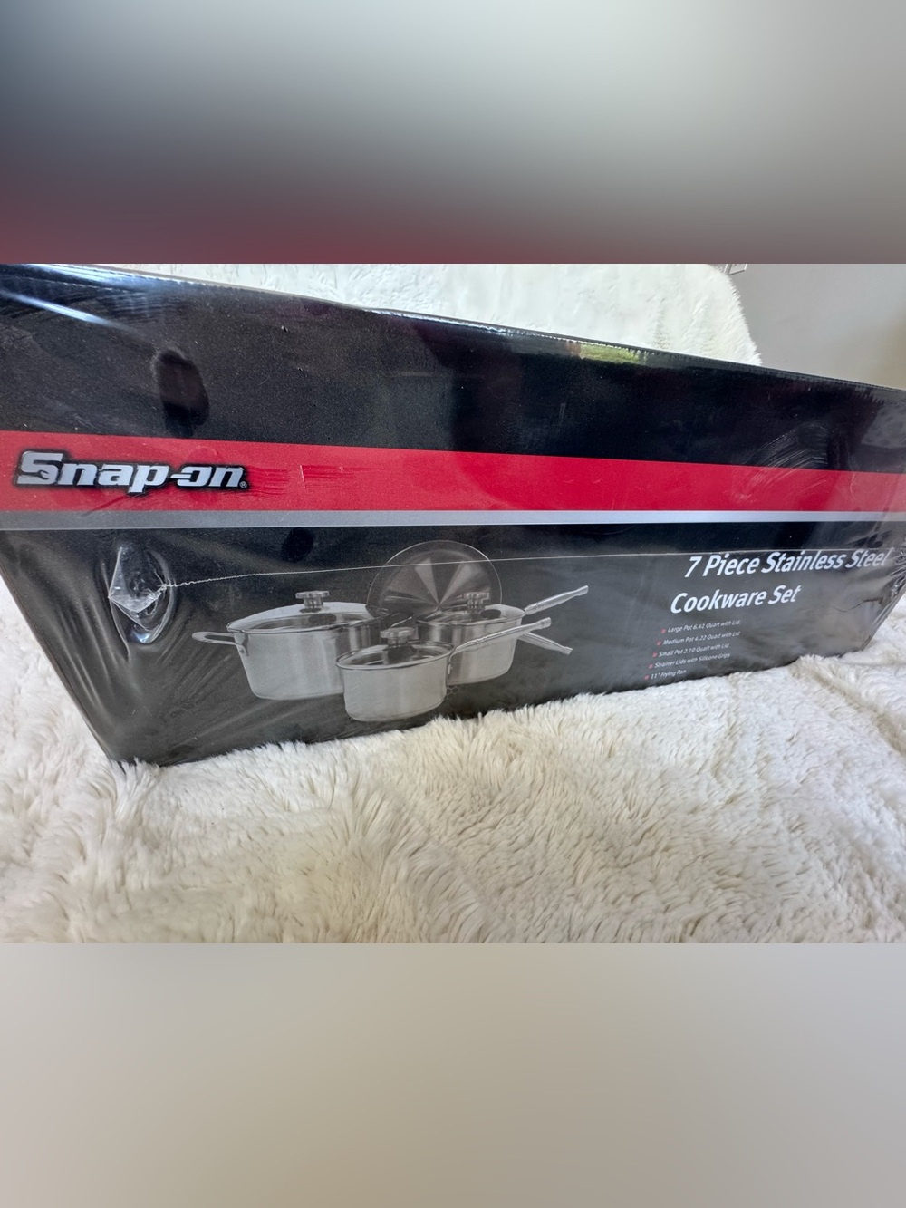 Snap-on Stainless Steel Cookware Set - Silver